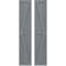 Ekena Millwork Americraft 3-Board Wood 2 Equal Panel Frmd Board-n-Batten Shutters w/Dbl Z-Bar, ARW102BF311X38CHH, PR ARW102BF311X38CHH - alternate 1